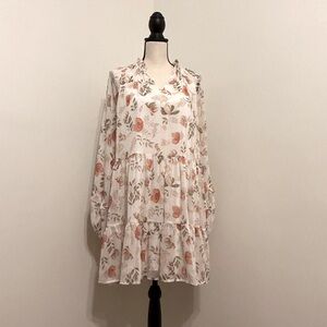 Floral Long Sleeve Dress